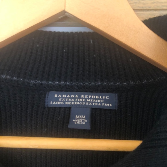 Banana republic unisex zip up sweater - Picture 3 of 3